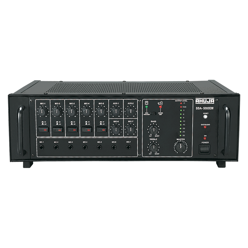 Ahuja SSA-5000EM 500W Mixer Amplifier - Each