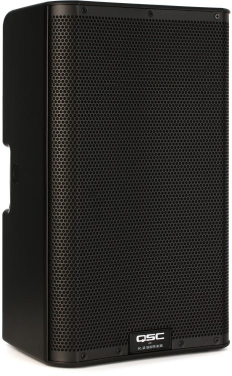 QSC K10.2 Powered PA Speaker 2,000W with 10" Low-frequency Driver and 1.4" High-frequency Driver - Each