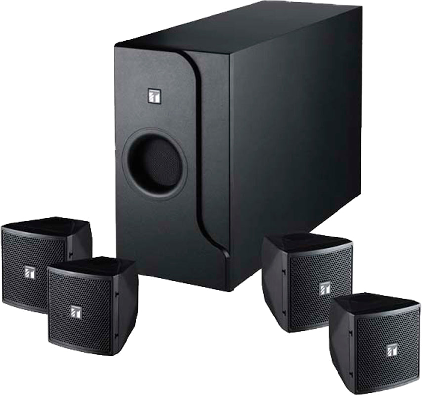 TOA BS-301B Speaker System 160W 2 Channels (4 Sat + 1 SUB) - Set