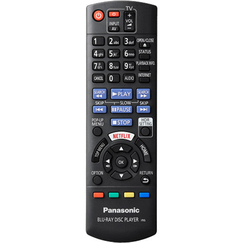 Panasonic DPUB820EBK HDR 4K UHD Multi-Region / Multizone Bluray Player with Wi-Fi