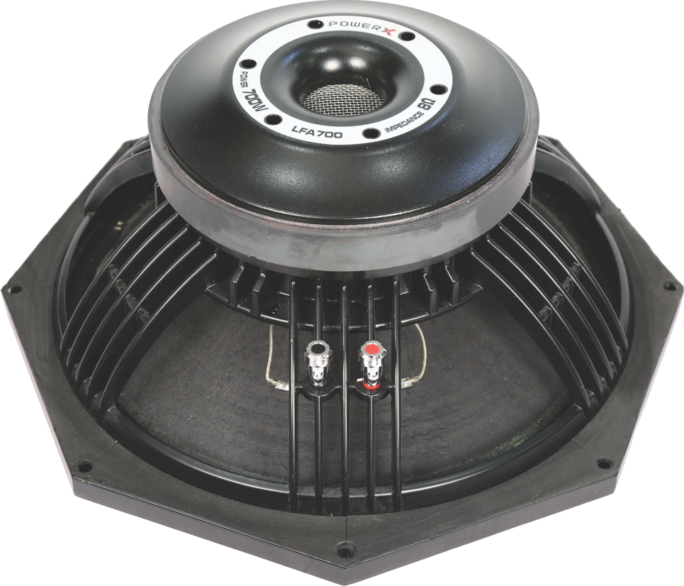 PowerX 15LFA 700 4" High-Power Speaker VC/700w-1400w Driver 15