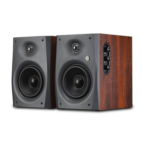 Swans D1200 5.25" 35W × 2 Active Bluetooth Multimedia Bookshelf Speakers - Pair
