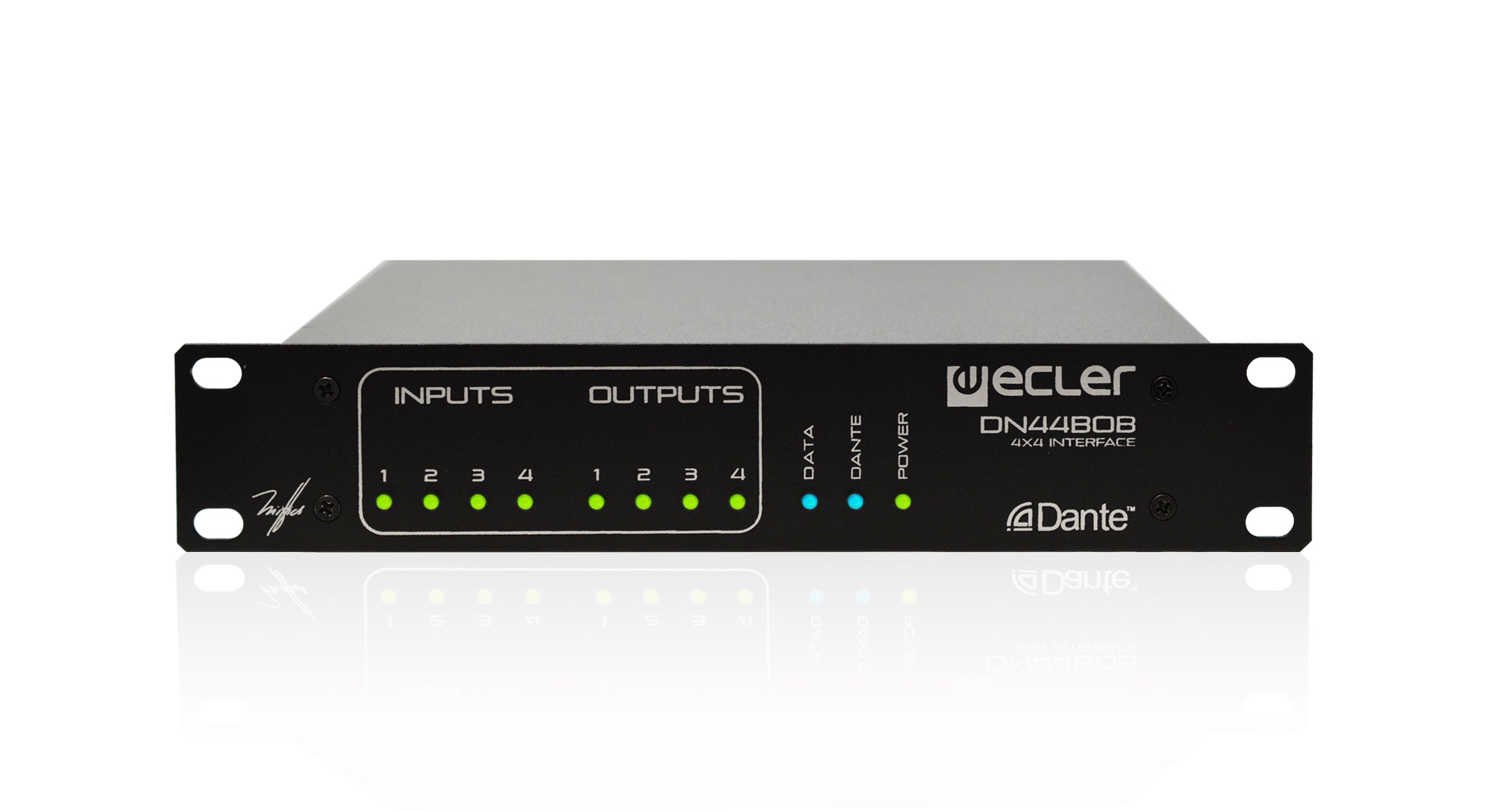 Ecler DN44BOB 4x4 Dante™ Digital Audio Interface Digital Matrixes