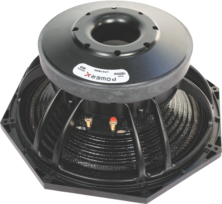 PowerX 18LFA 1800 6" High-Power Speaker VC/1800w-3600w Driver 18 " - Each
