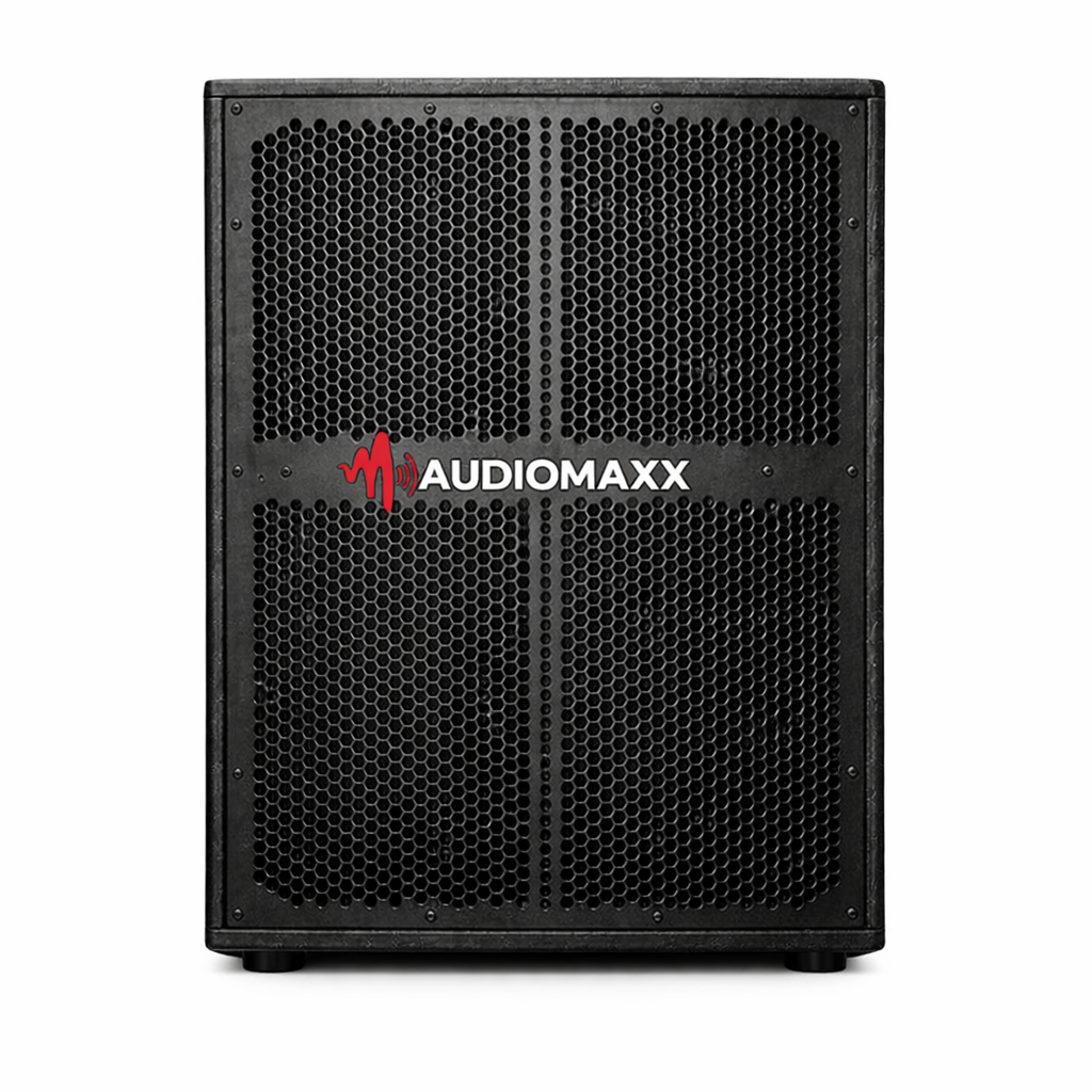 AUDIOMAXX 18” / 2500w Horn Loaded Bandpass Subwoofer - Passive