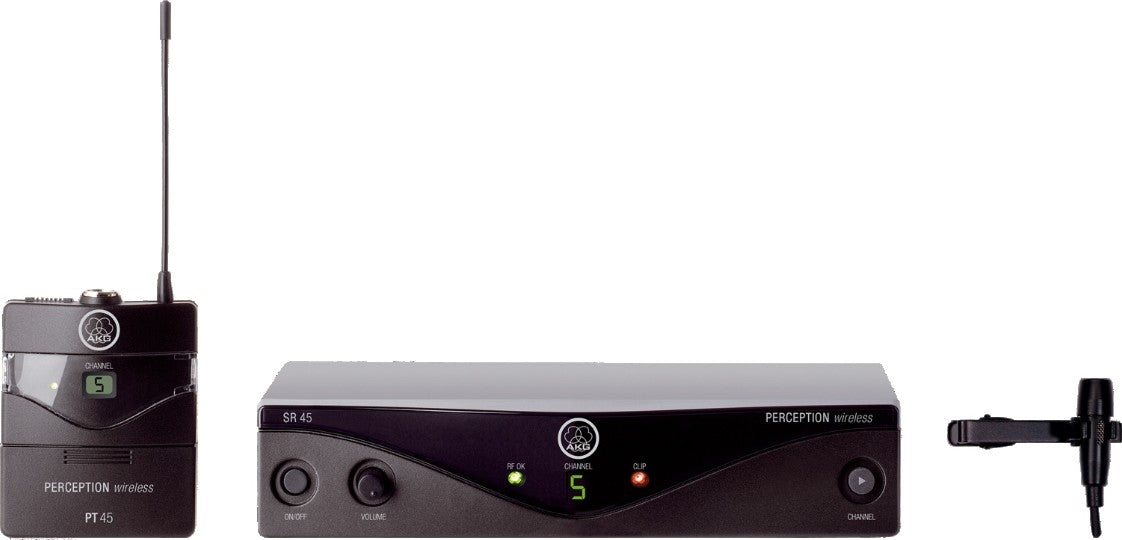 AKG Perception 45 Pres Set BD M High-Performance Wireless Microphone System - Black
