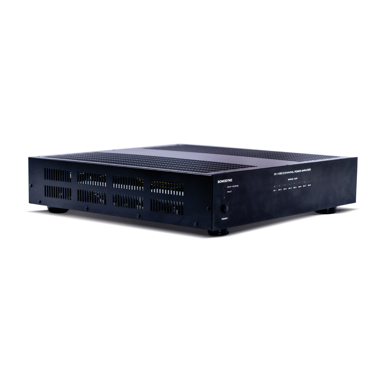 Sonodyne DE 4380 8-Channel Class-D Power Amplifier with 800W Total Output and Active PFC Power Supply