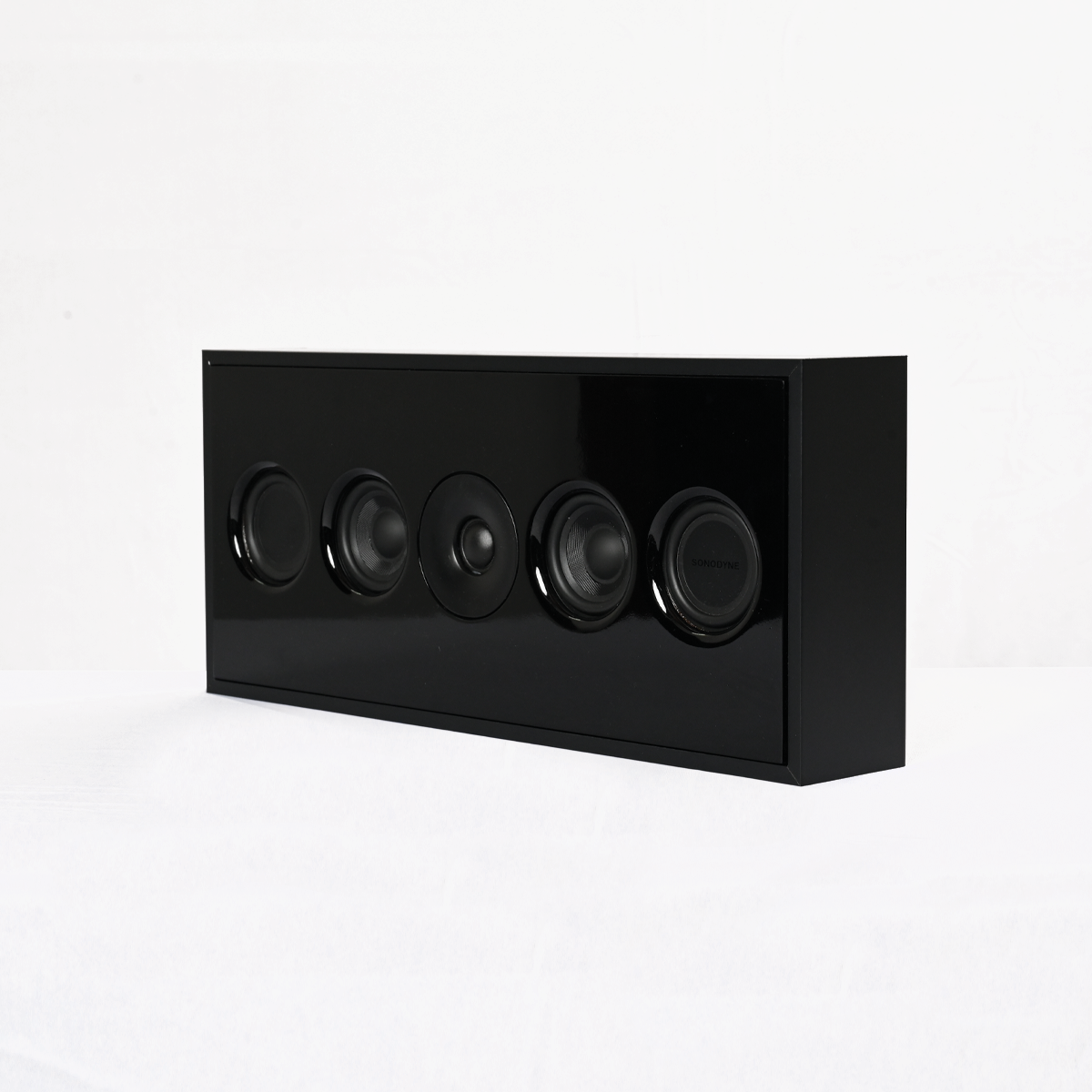 Sonodyne IWO 821 On-Wall / In-Wall 2.5-Way Centre Channel Speaker with Dual 3” Woofers & Passive Radiators - Audiomaxx India