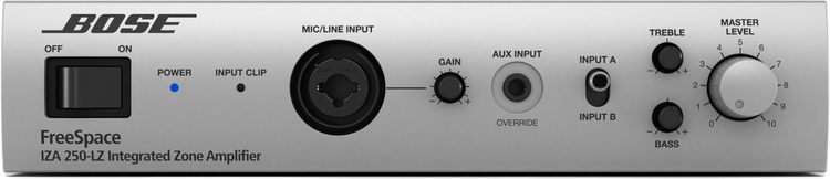 Bose FreeSpace IZA 250-LZ Integrated Zone Amplifier - Each