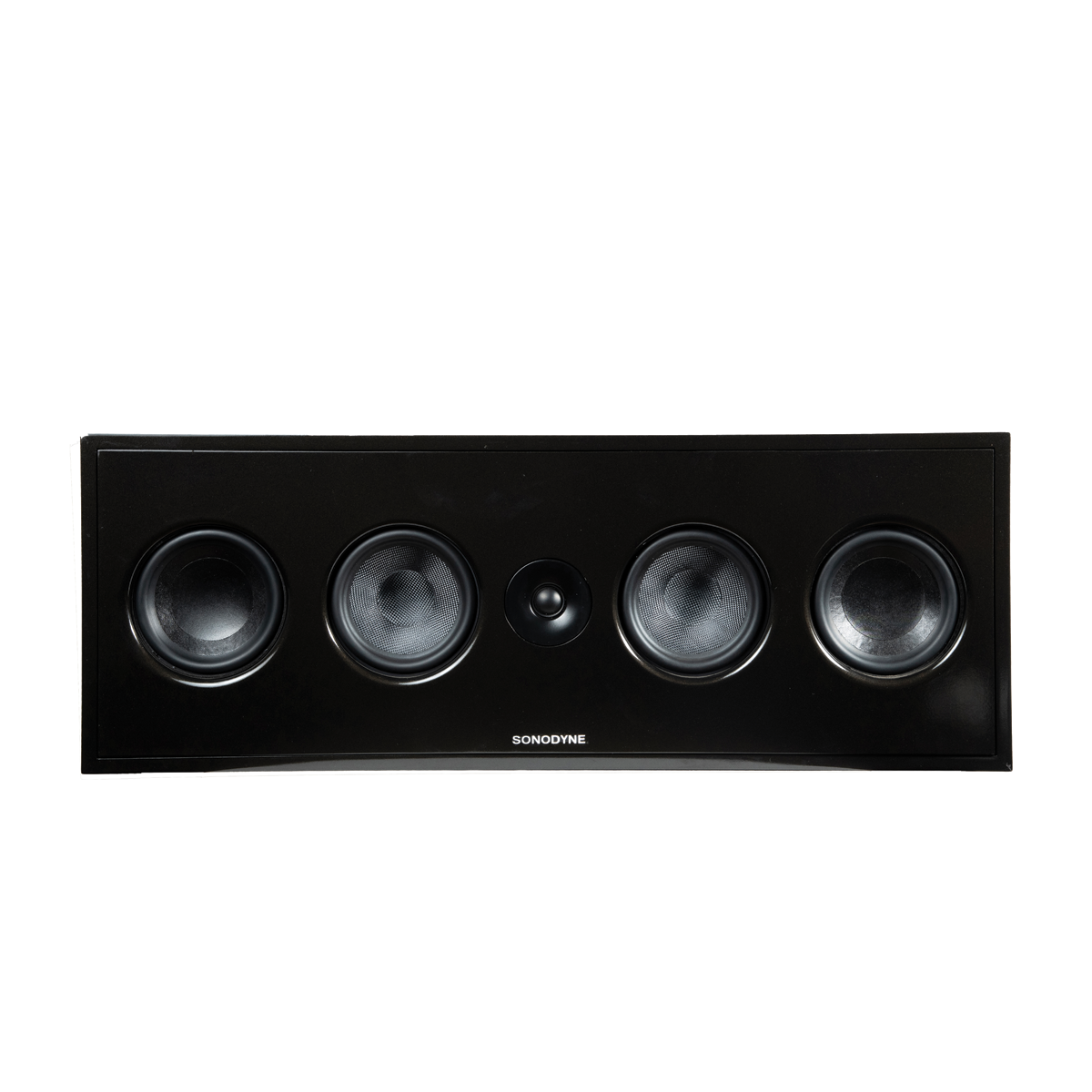 Sonodyne IWO 922 On-Wall / In-Wall Centre Channel Speaker with Dual 6” Glass-Fibre Woofers & Passive Radiators, Flagship High-Output Design - Audiomaxx India