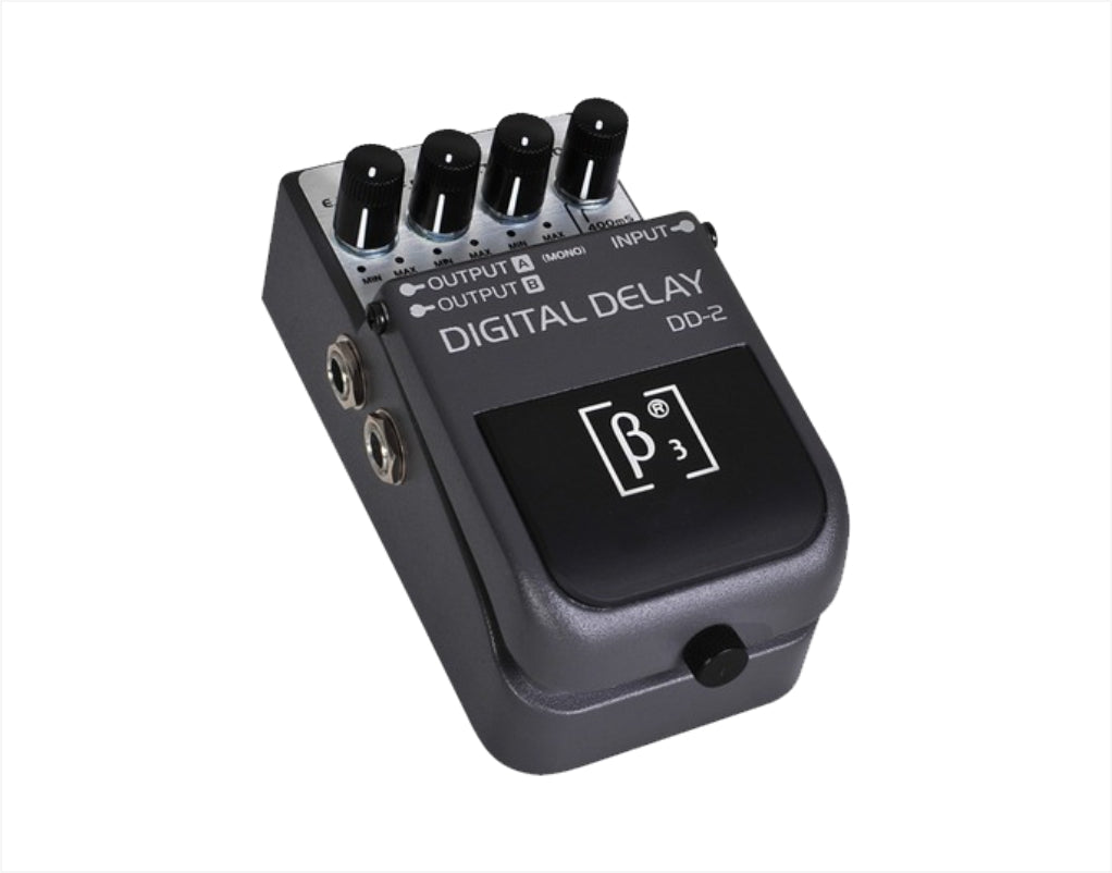Beta3 DD2 Aivin Digital Delay / Instrument Effector Stereo With Free Power Adapter & Battery