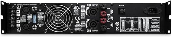 QSC RMX2450a Power Amplifier 2-channel 650W Continuous/ch at 4 ohms - Each