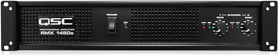 QSC RMX1450a Power Amplifier 2-channel 400W Continuous/ch at 4 ohms - Each