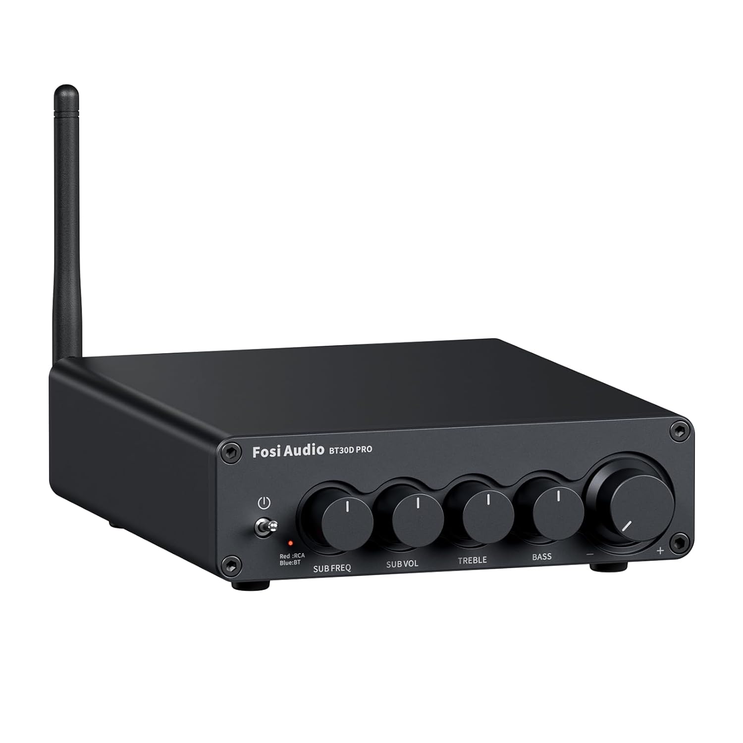 Fosi Audio BT30D Pro Bluetooth 5.0 2.1 Channel Class-D Amplifier with TPA3255 Chip, Subwoofer Output, and High-Power Performance - Audiomaxx India