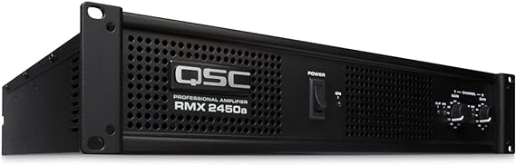 QSC RMX2450a Power Amplifier 2-channel 650W Continuous/ch at 4 ohms - Each