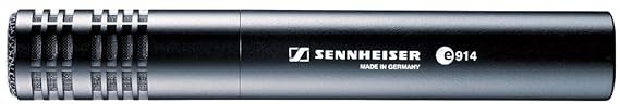 Sennheiser E914 Small-diaphragm Condenser Microphone Mic with 3-Position Filter and 3-Position Pad - Each