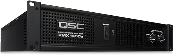 QSC RMX1450a Power Amplifier 2-channel 400W Continuous/ch at 4 ohms - Each