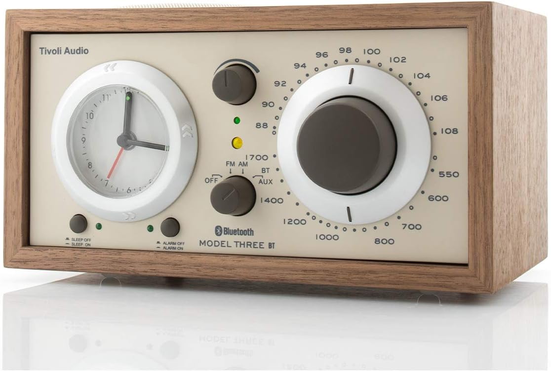 Tivoli Audio - Model 3 BT Bluetooth Clock Radio with USB AM/FM Radio - Each