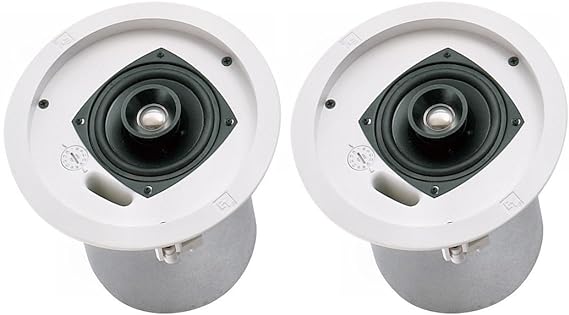 EV ElectroVoice EVID C4.2 Ceiling Loudspeaker Coaxial 4" Woofer, 8 Ohms,2Way - Pair