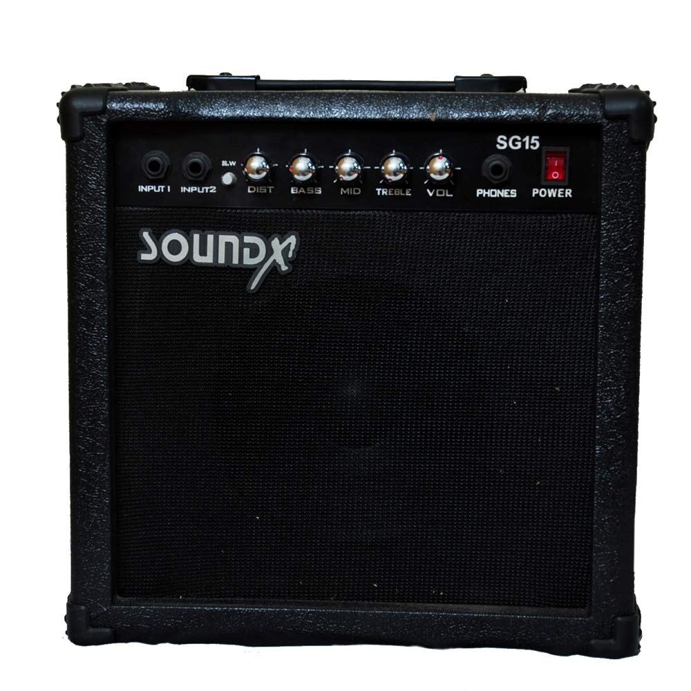 SoundX - SX-SG-15 15w Electric Guitar Amplifier - Each