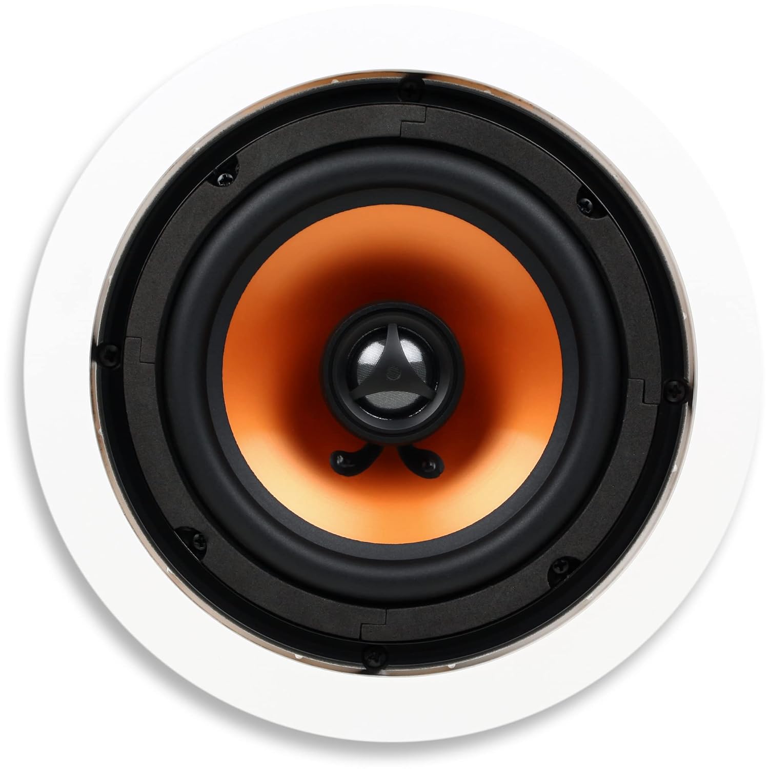 Micca M-6C 75W 6.5 " 2-Way Ultra Slim 3 Inch Depth In-Ceiling In-Wall Speaker - Pair