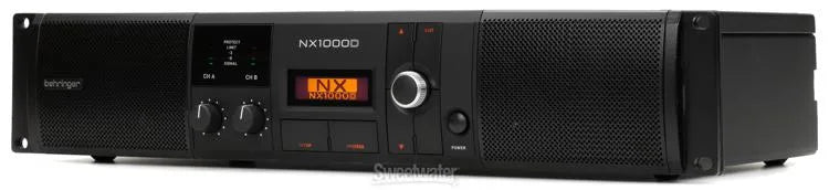 Behringer NX1000D Ultra-Light 1000w Class-D Power Amplifier with DSP and SmartSense Impedance Compensation
