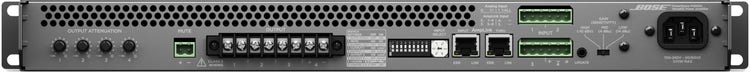 Bose POWERSPACE P4300A Power Amplifier 2 x 300-watt Low-/High-impedance with Load-independent Outputs, 8-channel AmpLink I/O, and Auto-Standby-Each