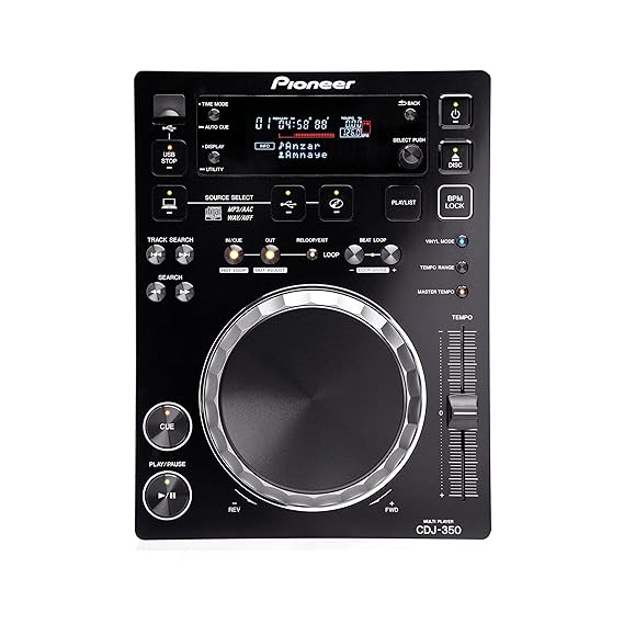 Pioneer CDJ 350 Compact DJ Multi Player With Disc Drive - Each