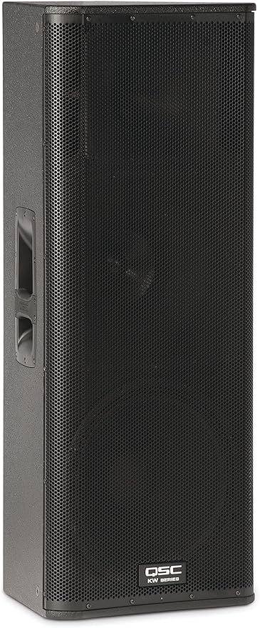 QSC KW153 1000W 3-way Powered Speaker 15 "HF 6.5" Mid-frequency Driver, and 1.75" HF- Each