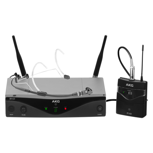 AKG WMS420 Headworn Set Bd A Professional Multi-Channel Wireless Microphone System