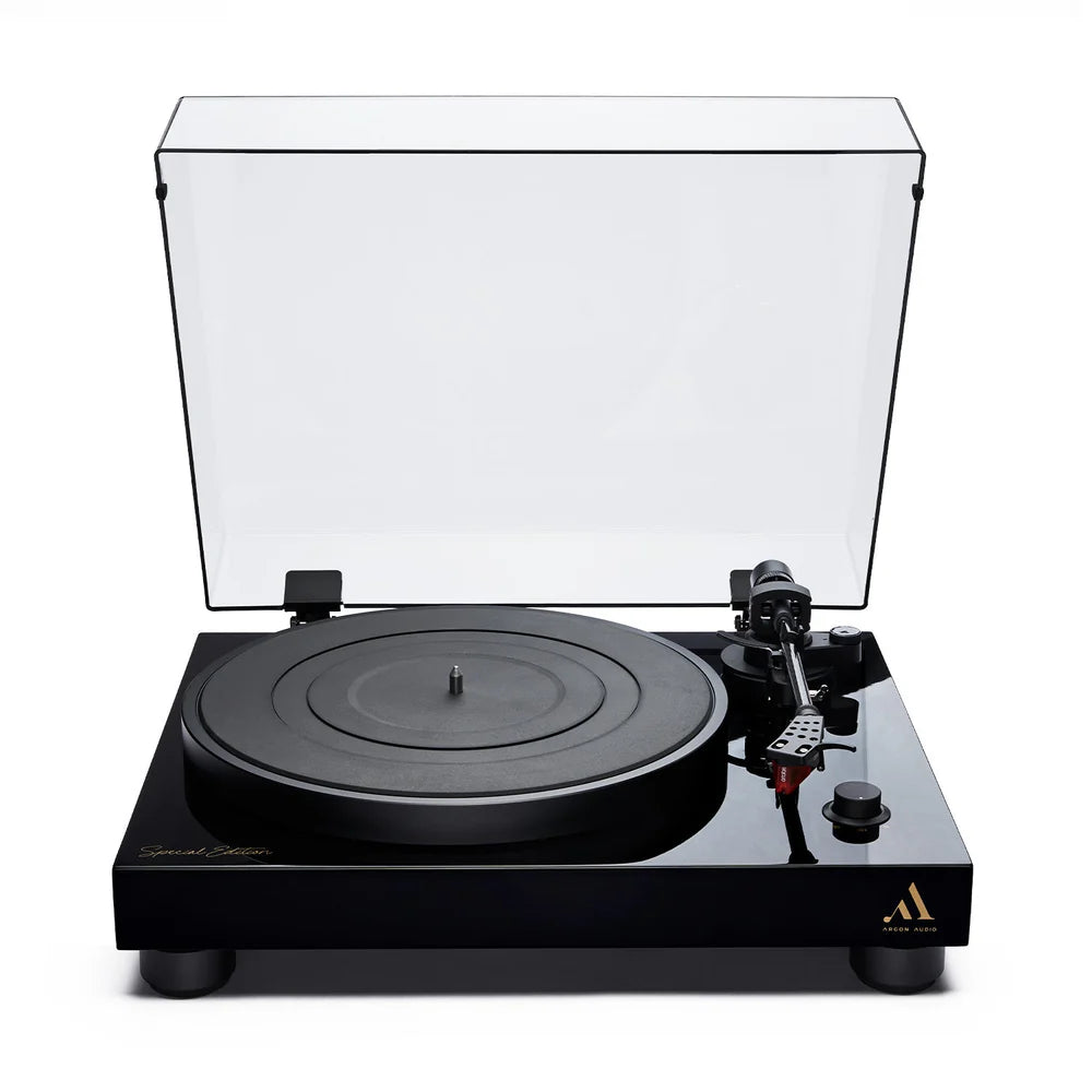 Argon Audio TT-4 Special Edition Belt Drive Turntable with Ortofon 2M Bronze Cartridge, ATS Stabilization and Dampened Platter for Reference-Class Vinyl Playback and Ultimate Analog Sound Performance
