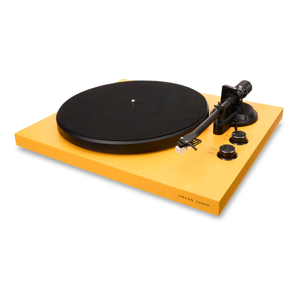 Argon Audio TT MK2 Belt Drive Turntable with Audio-Technica AT3600L Cartridge for Smooth Vinyl Playback and High-Quality Analog Sound Performance