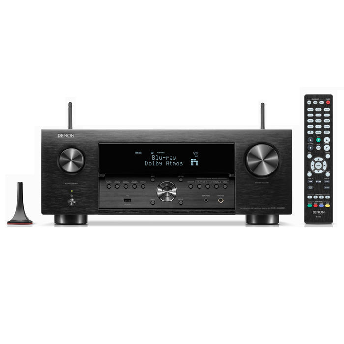 Denon AVR X4800H Ch AVR Home Theater Receiver.