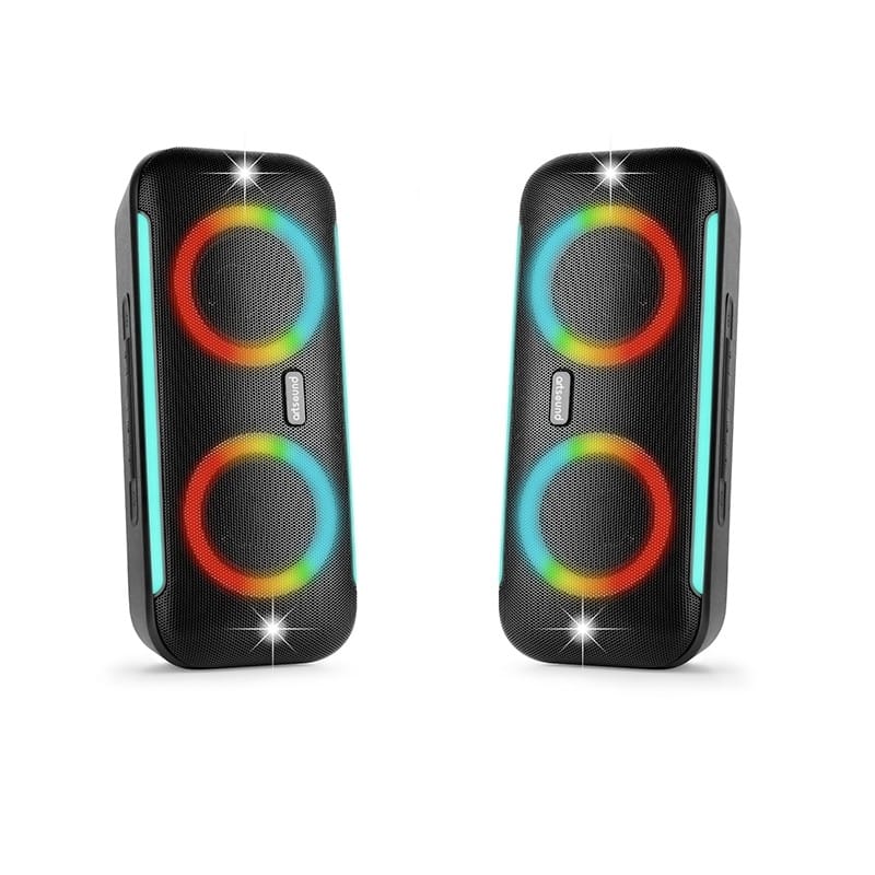 Artsound LIGHTBEATS M 40W Portable 2-Way Bluetooth Speaker