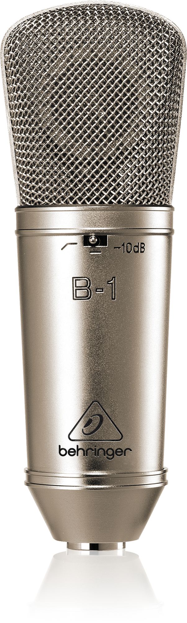 Behringer CONDENSER MICROPHONE B-1 Gold-Sputtered Large-Diaphragm Studio Condenser Microphone