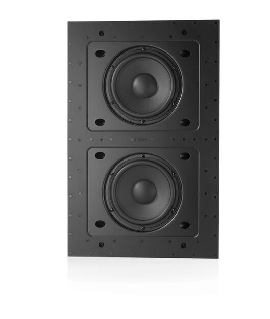 Harman Revel B28W In-Wall High-Performance Subwoofer Dual 8" Drivers,350w RMS Power Output - Each