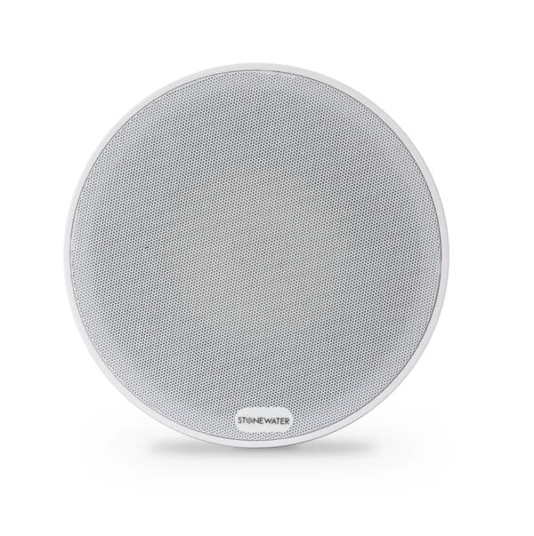 Stonewater CS‑8PP Commercial InCeiling Speaker | Premium 8" Coaxial Fiber Glass Cone With Rubber Edge
