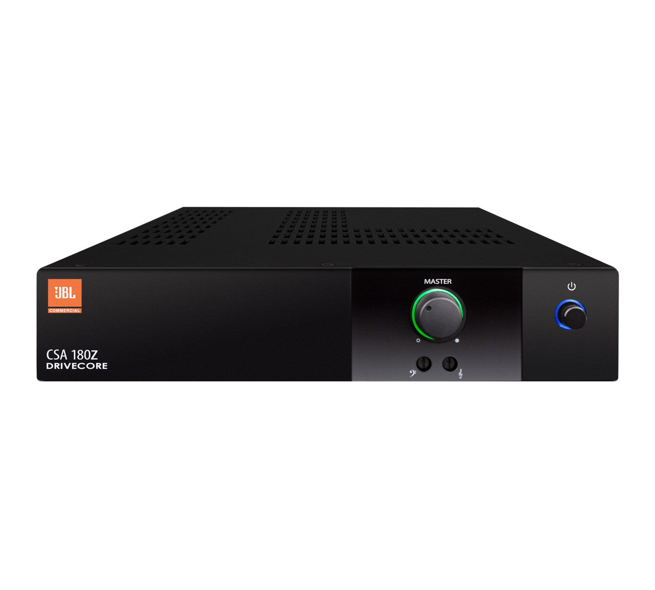 JBL NCSA180Z-U-IN Commercial Amplifier Compact  with DriveCore Efficiency - 80W x 1 Ch @ 70V Zero Fan Noise. Maximum Reliability Smart Power. Silent Operation