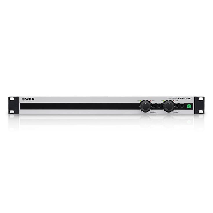 Yamaha PA2120 Lo-Z/Hi-Z Switchable Class-D, 2x120W @ 4Ω, 2x100W @ 8Ω - Each