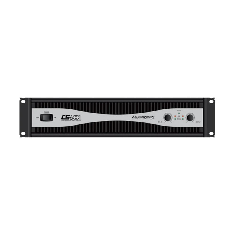 Dynatech CS6001 2x1170W RMS @ 2 Ohm, Class AB Amplifier - Each
