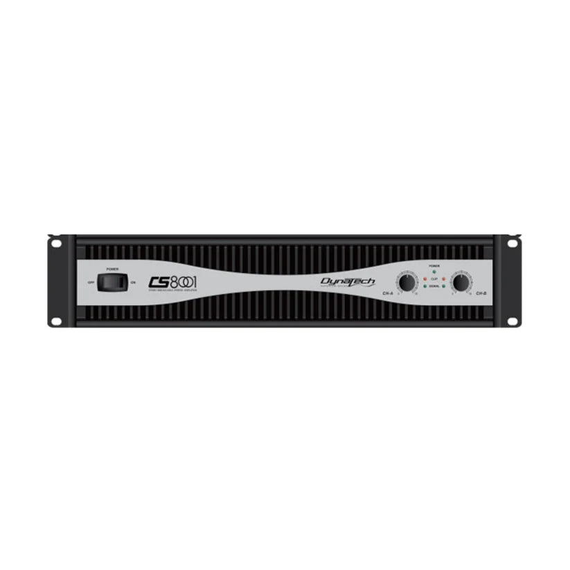 Dynatech CS8001 2x1520W RMS @ 2 Ohm, Class AB Amplifier - Each