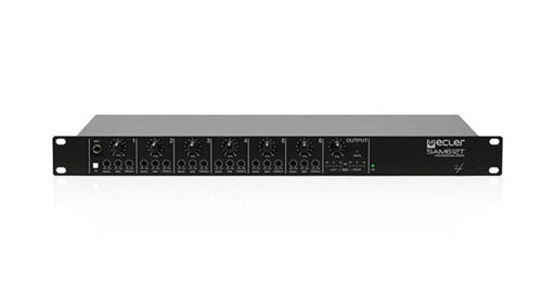 Ecler SAM612T 6x2 1U Rack 3-Band EQ Analogue Mixer Installation Preamps And Mixers