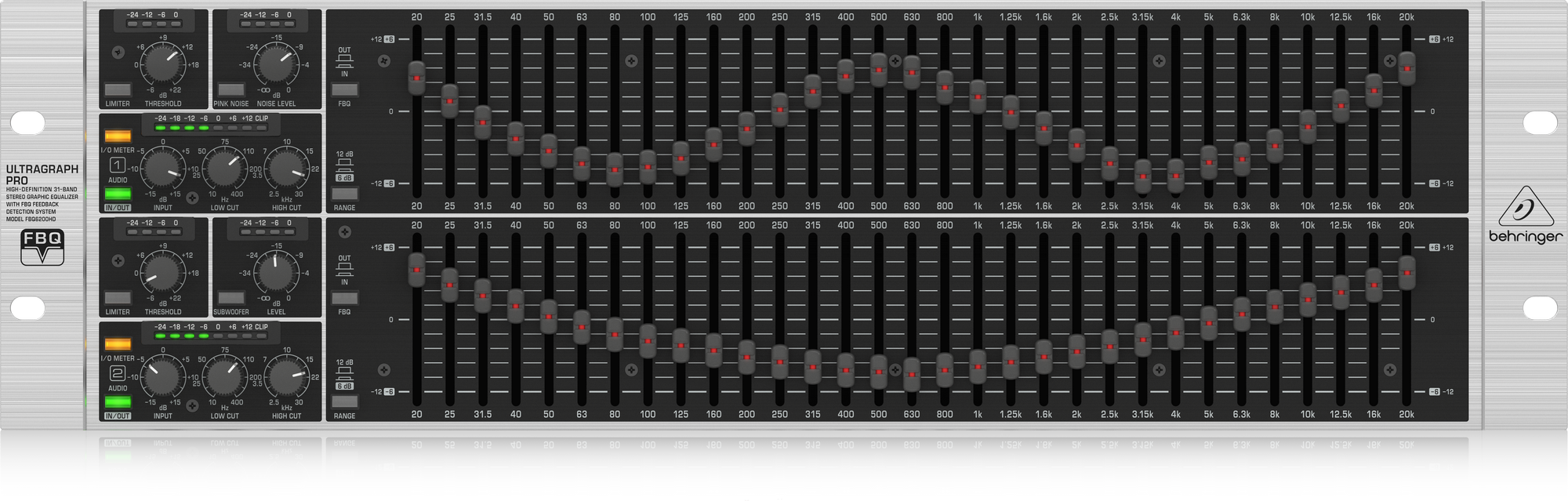 【中古】BEHRINGER FBQ6200HD グラフィックイコライザー Amazon | Behringer グラフィックイコライザー 31バンドステレオ