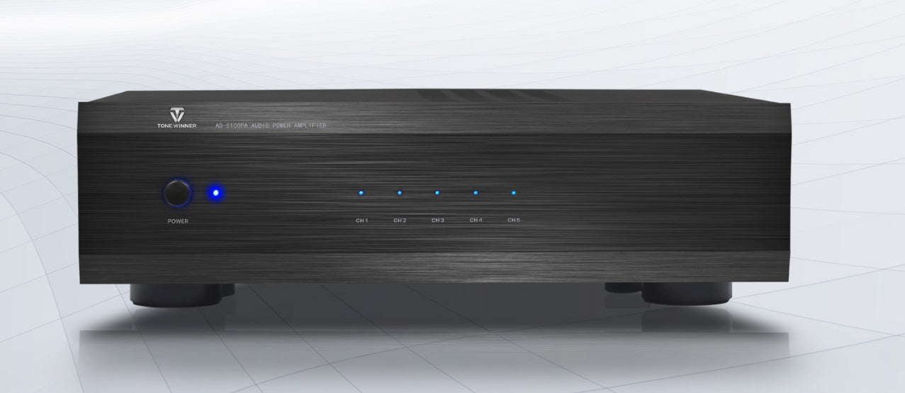 ToneWinner AD5100PA+ 5 Channel Power Amplifier