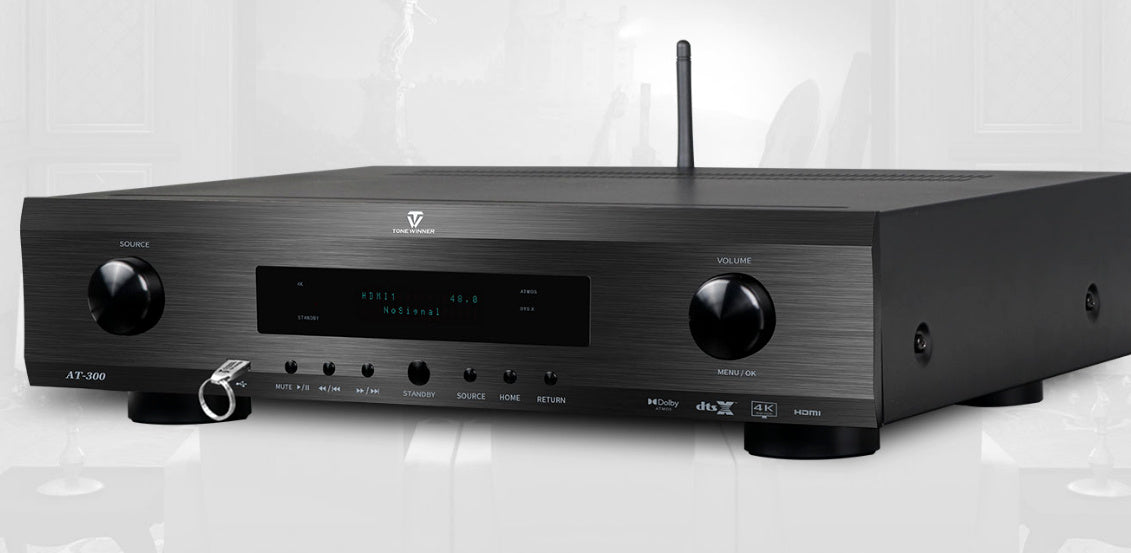 Tonewinner AT300 Dolby Atmos 16 Channels Processor AV Power Audio Preamplifier