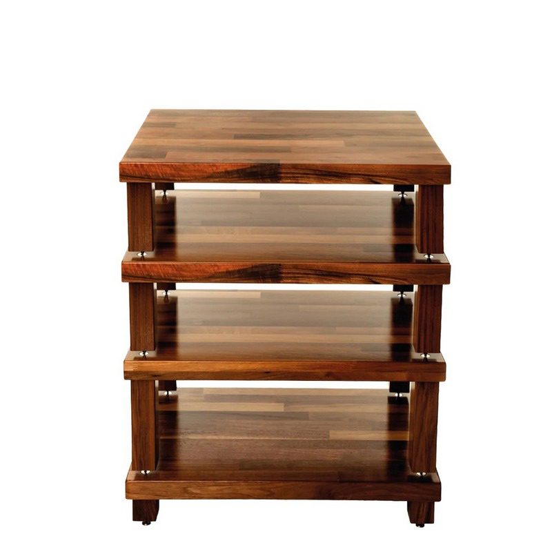 Sigma Podium Reference Hi-Fi Rack Premium Solid Hardwood Modular Rack for Audiophiles , Weight Capacity: 100 Kg Per Tier