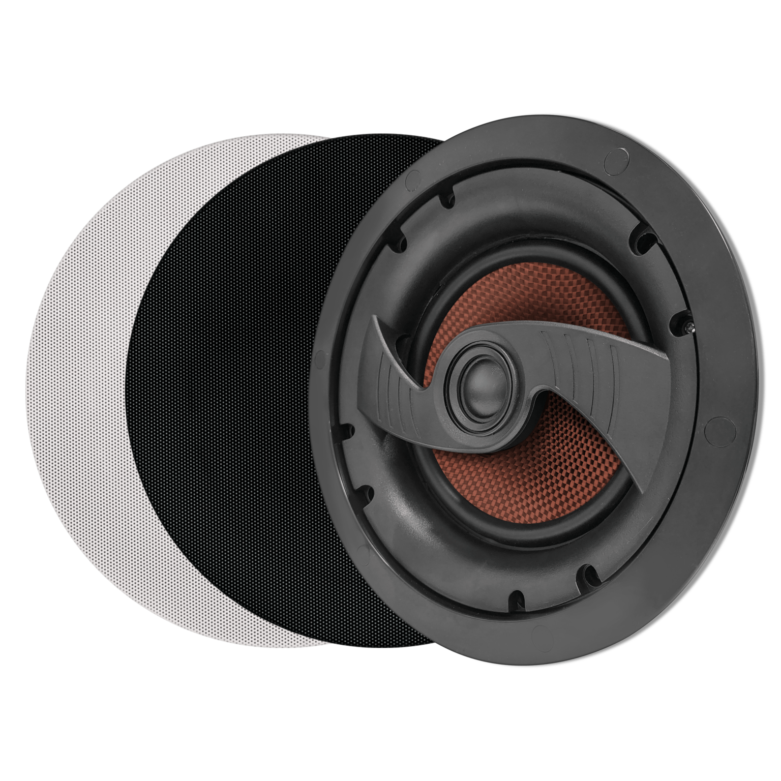 Pure Acoustics IQ-814 2-Way 200W 8" Home Theatre In-Ceiling Speaker -Pair