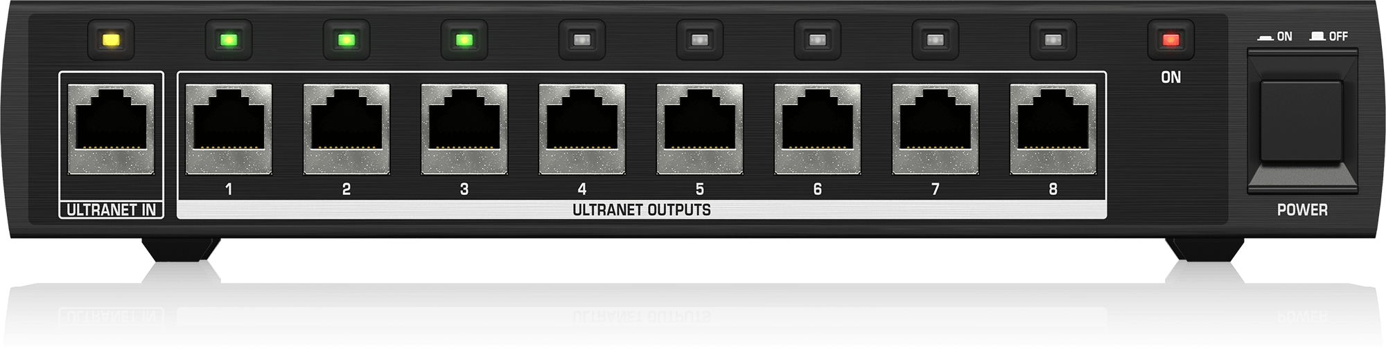 富*げ様 Behringer POWERPLAY P16-D 本体 Behringer Powerplay P16-D 16-Channel Digital ULTRANET Distributor