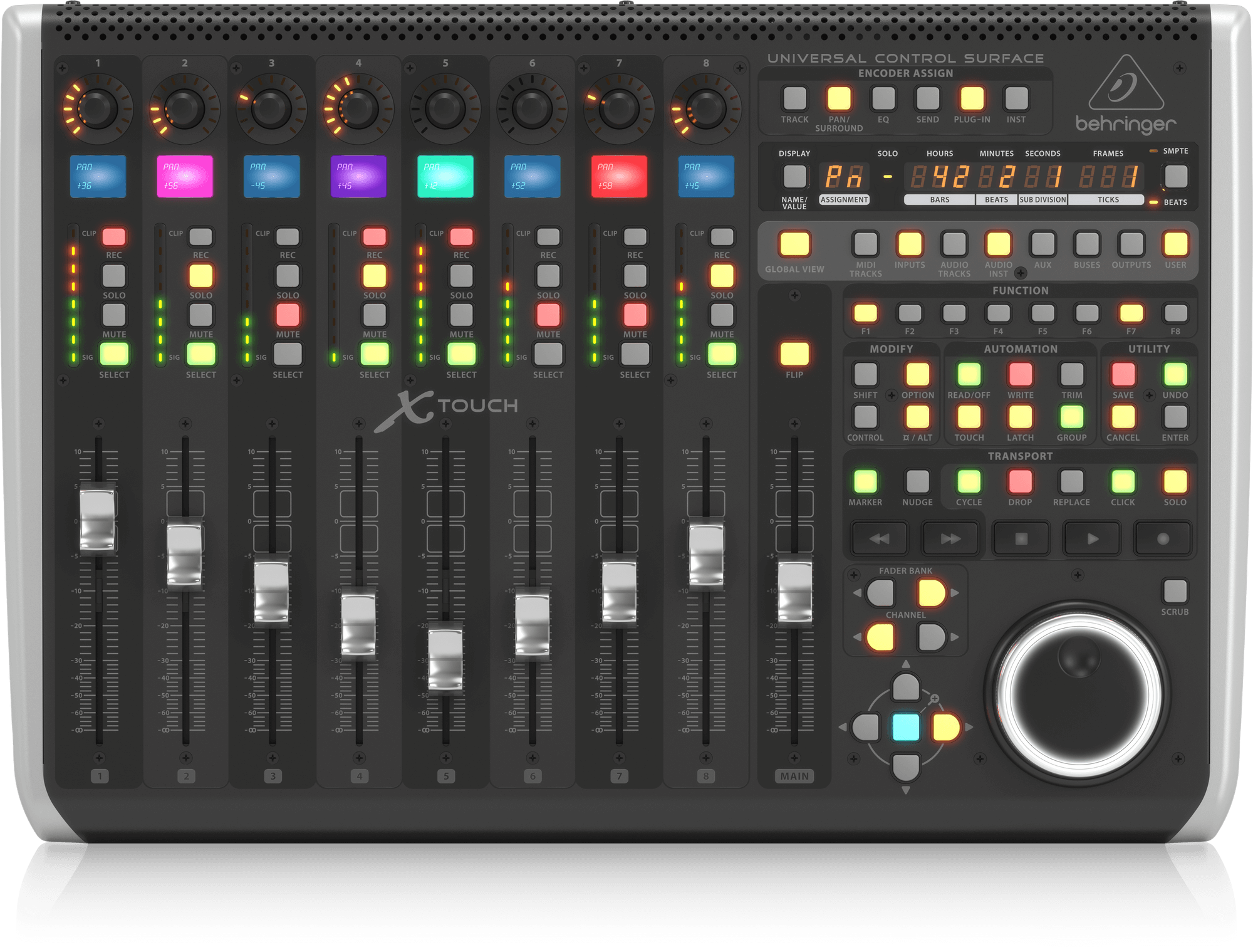 Behringer X-Touch Universal Control Surface with 9 Touch-Sensitive