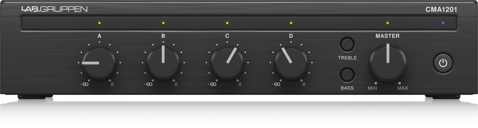 LAB.Gruppen CMA1201 - 120W Commercial Mixer Amplifier with 4 Inputs